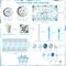 224 Pcs Blue Baby Shower Supplies(20 Guest) Includes Paper Plate (Blue)